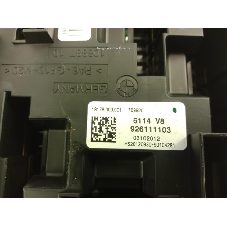 926111103 MODULO ELECTRONICO 15 BMW 3 (F30, F80) |Desguaces La Cabaña