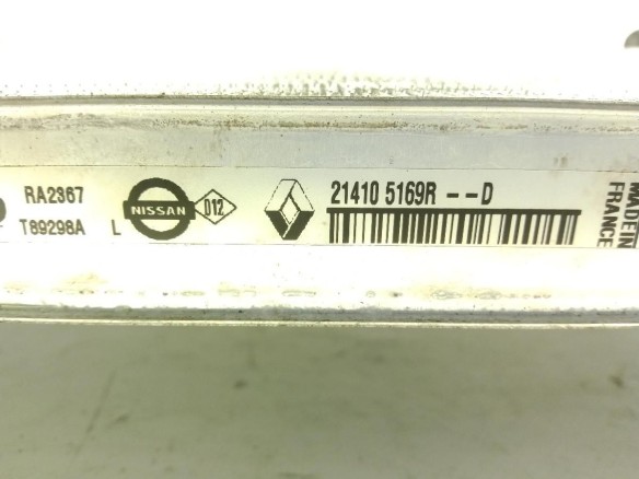 214105169R RADIADOR AGUA RENAULT MEGANE IV (B9A/M_) |Desguaces La Cabaña