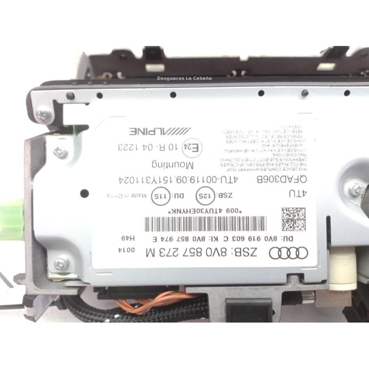8V0857273M NAVEGADOR AUDI A3 Sportback (8VA, 8VF) |Desguaces La Cabaña