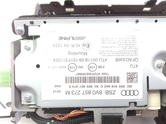 8V0857273M NAVEGADOR AUDI A3 Sportback (8VA, 8VF) |Desguaces La Cabaña
