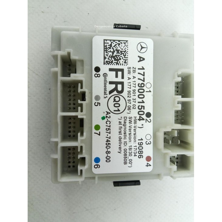 A1779001504 MODULO ELECTRONICO 8 MERCEDES BENZ CLASE A (W177) |Desguaces La Cabaña