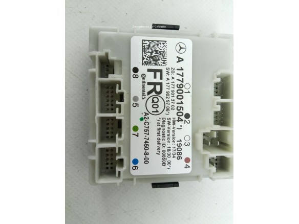 A1779001504 MODULO ELECTRONICO 8 MERCEDES BENZ CLASE A (W177) |Desguaces La Cabaña