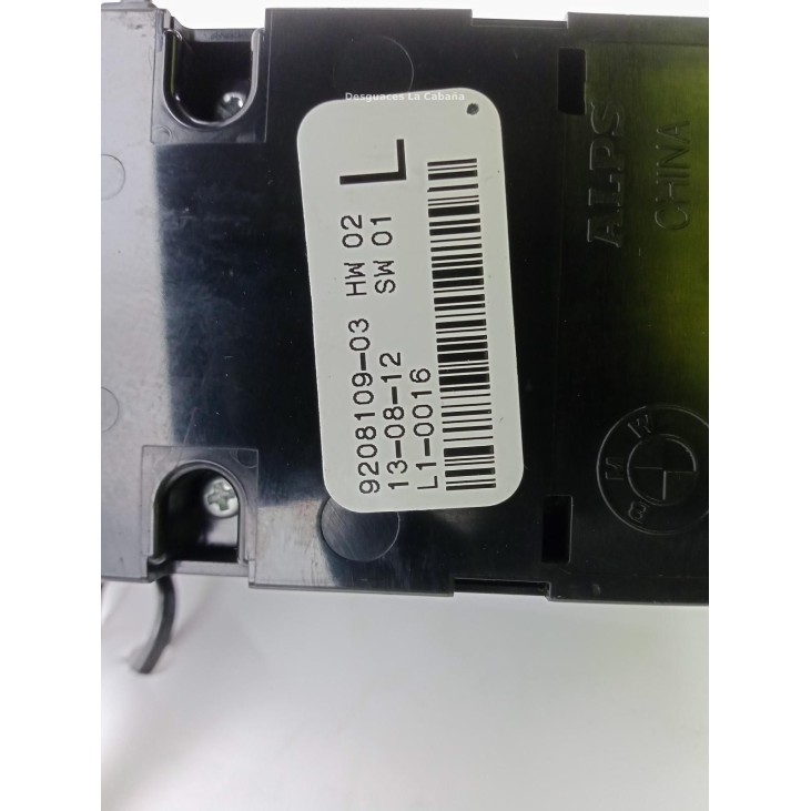 7283832 MANDO ELEVALUNAS PUERTA LAT DEL IZQ BMW 3 (F30, F80) |Desguaces La Cabaña
