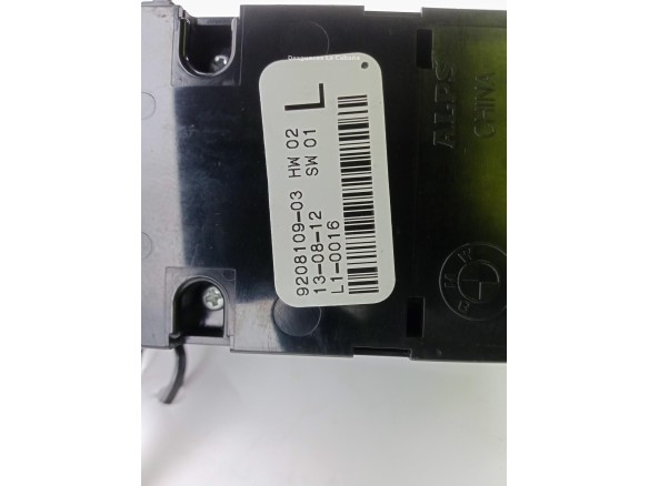 7283832 MANDO ELEVALUNAS PUERTA LAT DEL IZQ BMW 3 (F30, F80) |Desguaces La Cabaña