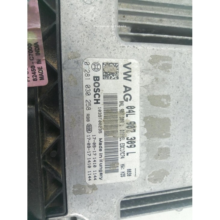 04L907309L CENTRALITA MOTOR AUDI A4 (8W2, B9) |Desguaces La Cabaña