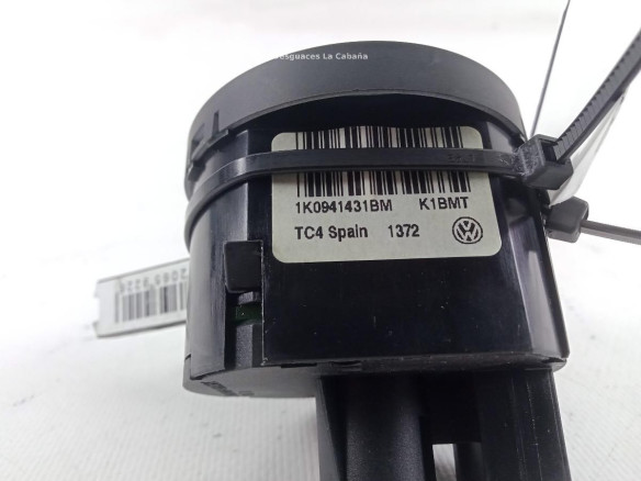 1K0941431BM CONMUTADOR LUCES VW GOLF VI (5K1) |Desguaces La Cabaña