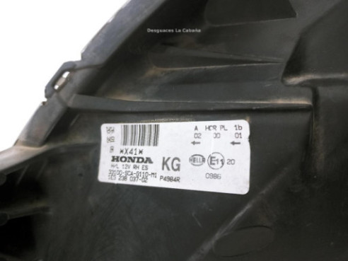 33100SCAG110M1 FARO DERECHO HONDA CR-V II (RD_) |Desguaces La Cabaña