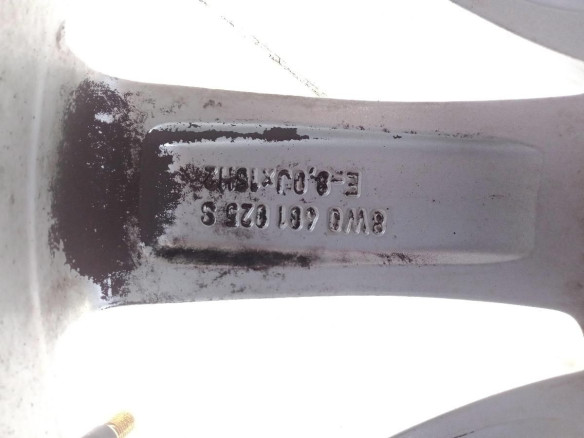 8W0601025S LLANTA ALUMINIO 1 AUDI A4 (8W2, B9) |Desguaces La Cabaña
