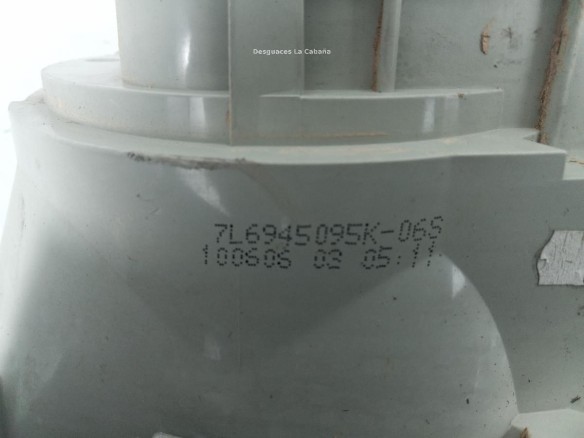 7L6945095K PILOTO TRA IZQ EXT VW TOUAREG (7LA, 7L6, 7L7) |Desguaces La Cabaña