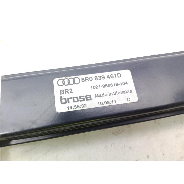 ELEVALUNAS PUERTA LAT TRA IZQ AUDI Q5 (8RB) |Desguaces La Cabaña