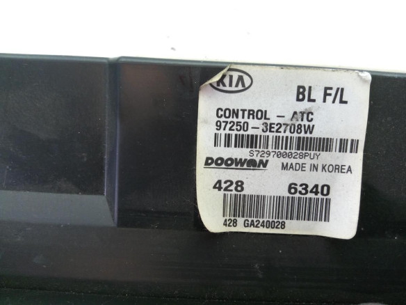 972503E2708W MANDO CLIMA KIA SORENTO I (JC) |Desguaces La Cabaña