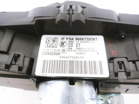 96667320XT MANDO COMPLETO PEUGEOT 5008 |Desguaces La Cabaña