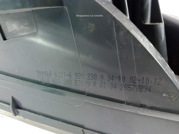 6920238 PILOTO TRA DER EXT BMW 3 Compact (E46) |Desguaces La Cabaña