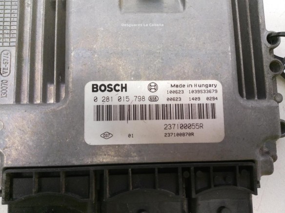237100055R, CENTRALITA MOTOR RENAULT MEGANE III Fastback (BZ0_) |Desguaces La Cabaña