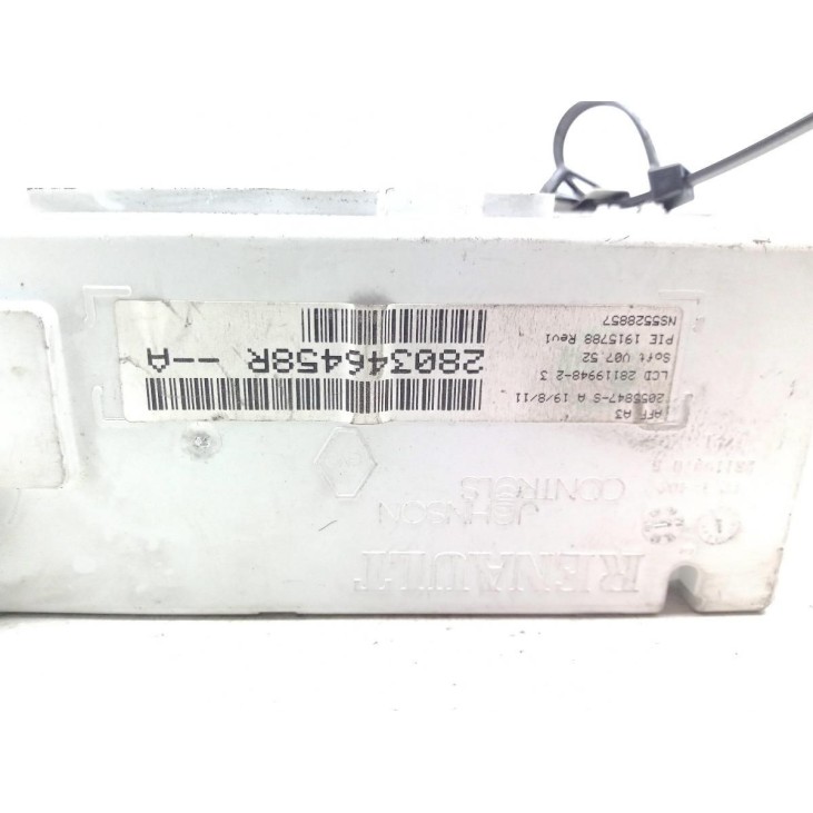 280346458R, DISPLAY RENAULT MEGANE III Fastback (BZ0_) |Desguaces La Cabaña