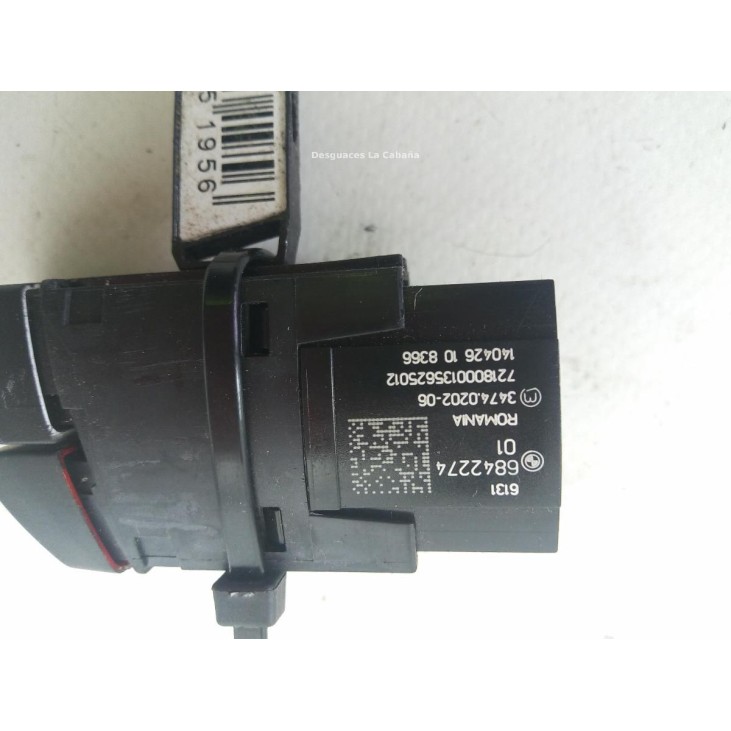  6842274 INTERRUPTOR WARNING BMW X1 (F48) |Desguaces La Cabaña