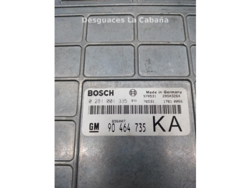 CENTRALITA MOTOR|Desguaces La Cabaña