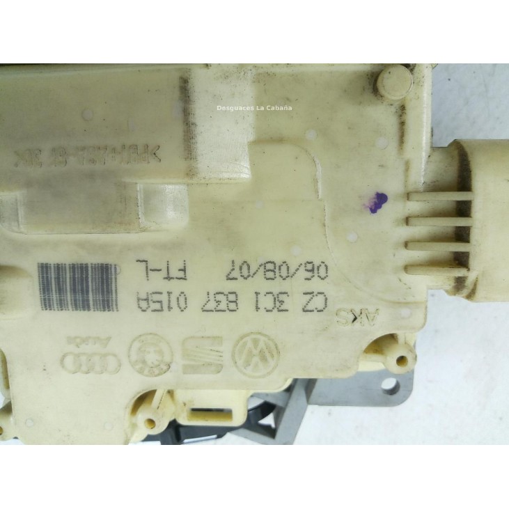 3C1837015A CERRADURA PUERTA LAT DEL IZQ AUDI Q7 (4LB) |Desguaces La Cabaña