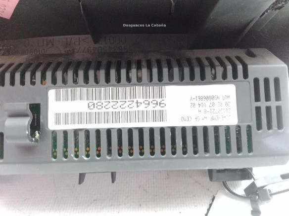 9664222280 DISPLAY PEUGEOT 307 (3A/C) |Desguaces La Cabaña