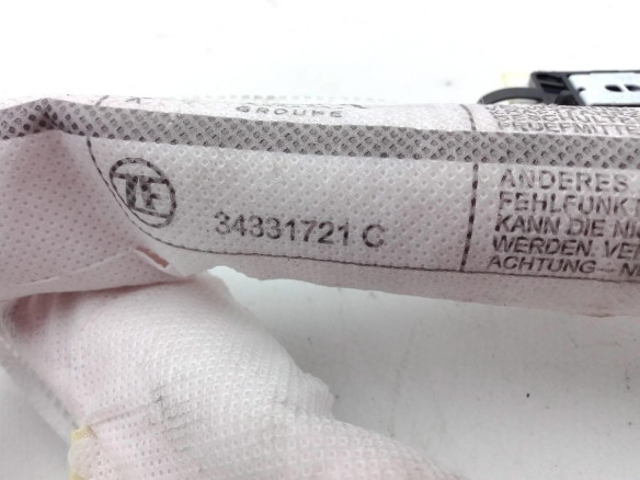34331721 AIRBAG CORTINA IZQ OPEL MOKKA |Desguaces La Cabaña