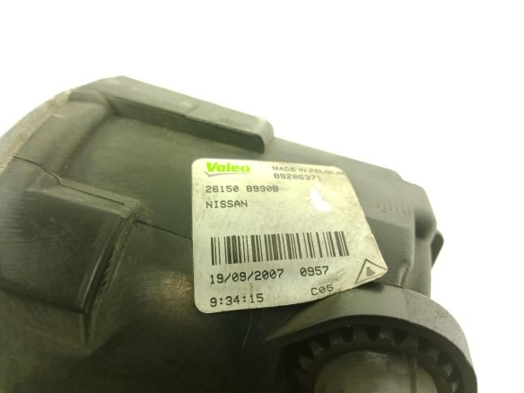261508990B NIEBLA DEL DER NISSAN TIIDA Fastback (C11) |Desguaces La Cabaña