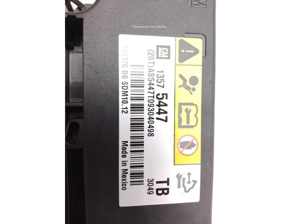 13575447, CENTRALITA AIRBAG OPEL INSIGNIA A (G09) |Desguaces La Cabaña