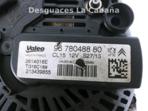 9678048880 ALTERNADOR CITROEN C-ELYSEE |Desguaces La Cabaña