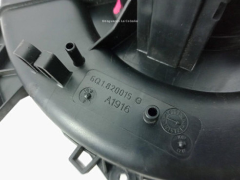6Q182015G MOTOR CALEFACCION SEAT IBIZA III (6L1) |Desguaces La Cabaña