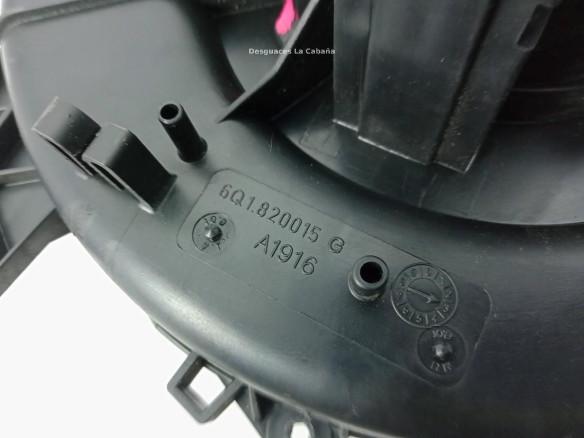 6Q182015G MOTOR CALEFACCION SEAT IBIZA III (6L1) |Desguaces La Cabaña
