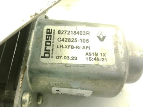 827218403R ELEVALUNAS PUERTA LAT TRA IZQ RENAULT MEGANE IV (B9A/M_) |Desguaces La Cabaña