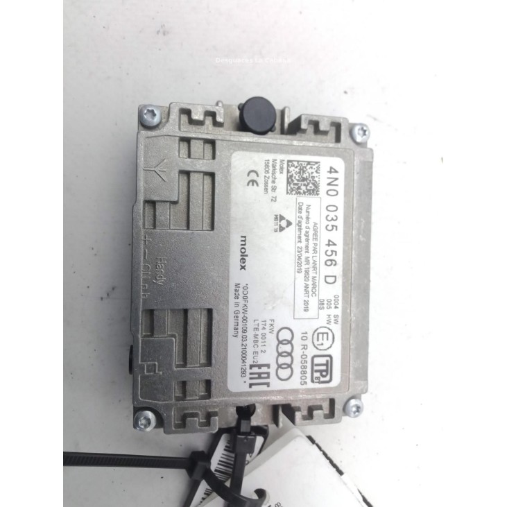 4N0035456D MODULO ELECTRONICO 9 AUDI Q3 (F3B) |Desguaces La Cabaña