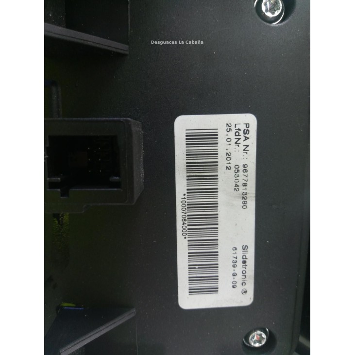  9677813280 MODULO ELECTRONICO 9 PEUGEOT 3008 Limusina (0U_) |Desguaces La Cabaña