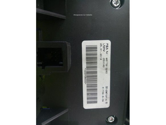  9677813280 MODULO ELECTRONICO 9 PEUGEOT 3008 Limusina (0U_) |Desguaces La Cabaña