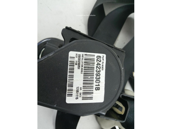 624239301B CINTURON DEL DER NISSAN LEAF (ZE0) |Desguaces La Cabaña