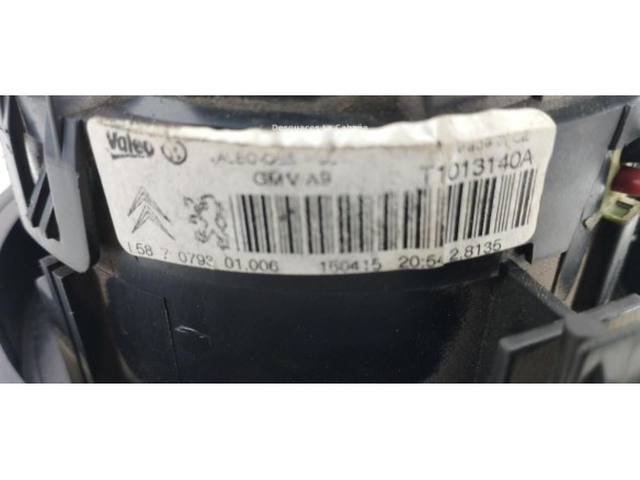 T1013140A MOTOR CALEFACCION PEUGEOT 208 |Desguaces La Cabaña