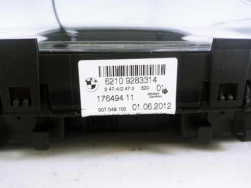 62109283314 CUADRO INSTRUMENTOS BMW 3 (F30, F80) |Desguaces La Cabaña