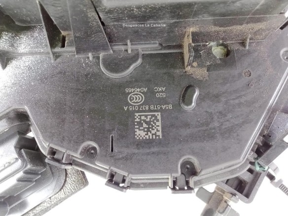 B5A5TB837015A CERRADURA PUERTA LAT DEL IZQ VW CADDY IV Furgón (SAA, SAH) |Desguaces La Cabaña