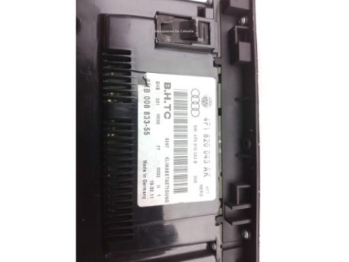 4F1820043AK MANDO CLIMA AUDI A6 Allroad (4FH, C6) |Desguaces La Cabaña