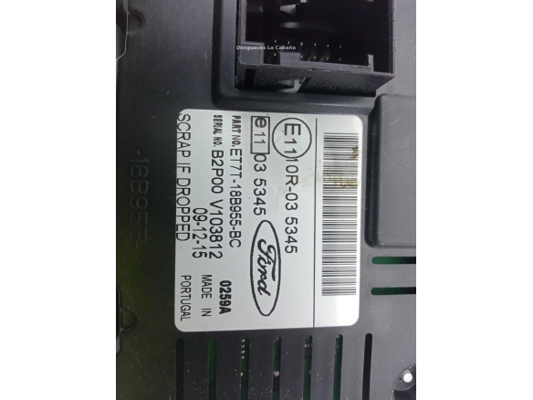 10R035345 DISPLAY FORD TOURNEO COURIER Kombi |Desguaces La Cabaña