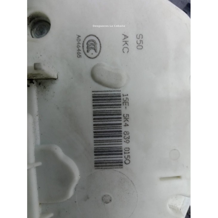 5K4839015Q CERRADURA PUERTA LAT TRA IZQ SEAT LEON SC (5F5) |Desguaces La Cabaña
