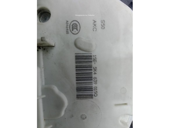 5K4839015Q CERRADURA PUERTA LAT TRA IZQ SEAT LEON SC (5F5) |Desguaces La Cabaña