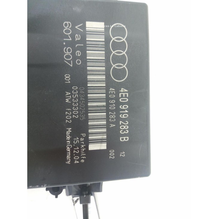  4E0919283B MODULO ELECTRONICO 10 AUDI A8 (4E2, 4E8) |Desguaces La Cabaña