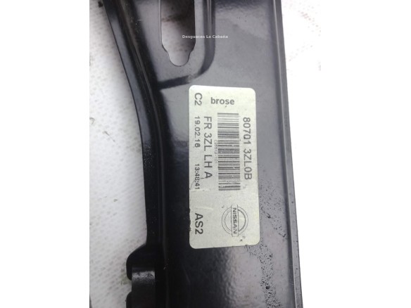 807013ZL0B ELEVALUNAS PUERTA LAT DEL IZQ NISSAN PULSAR Fastback (C13) |Desguaces La Cabaña