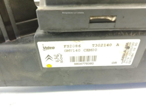 9804778380 ELECTROVENTILADOR CITROEN C5 III (RD_) |Desguaces La Cabaña