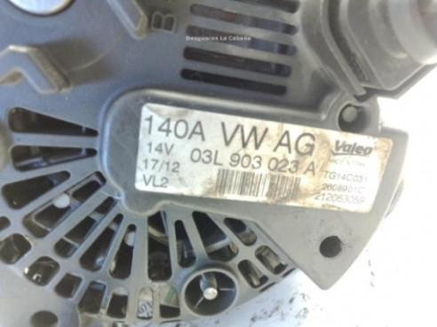 03L903023A ALTERNADOR VW GOLF VI (5K1) |Desguaces La Cabaña