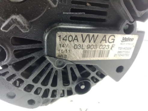 03L903023F ALTERNADOR SEAT LEON (1P1) |Desguaces La Cabaña