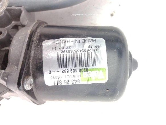 54001902, MOTOR LIMPIAPARABRISAS DEL RENAULT KANGOO / GRAND KANGOO (KW0/1_) |Desguaces La Cabaña