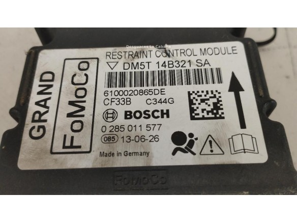 DM5T14B321SA CENTRALITA AIRBAG FORD GRAND C-MAX (DXA/CB7, DXA/CEU) |Desguaces La Cabaña