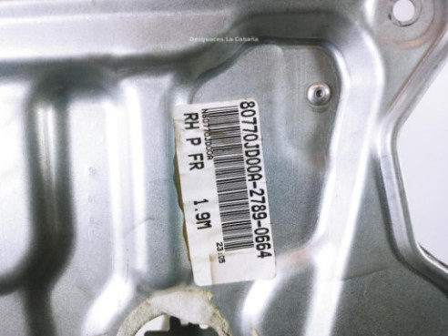 80770JD00A ELEVALUNAS PUERTA LAT DEL DER NISSAN QASHQAI / QASHQAI +2 I (J10, JJ10) |Desguaces La Cabaña