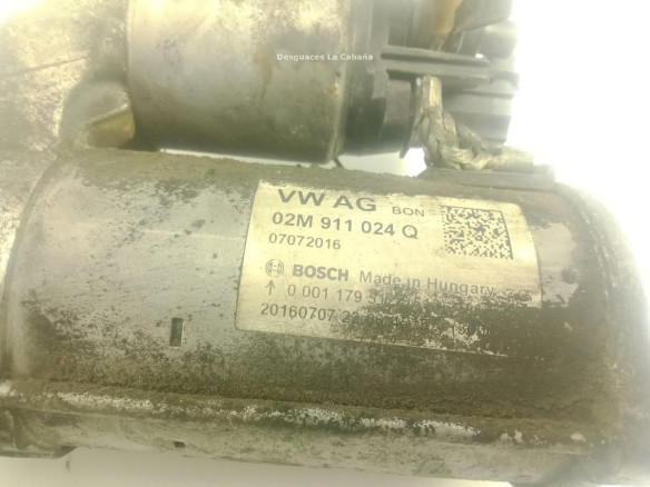 02M911024Q ARRANQUE SEAT IBIZA IV SPORTCOUPE (6J1, 6P5) |Desguaces La Cabaña
